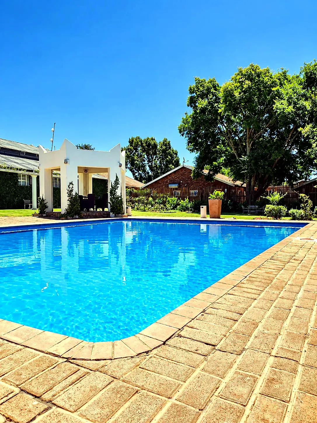 Outdoor swimming pool
